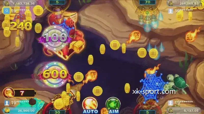 星空体育玩《八爪天下海霸王》游戏,最高1800倍的奖励机制